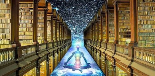 Akashic records or Reading , "The book of life"